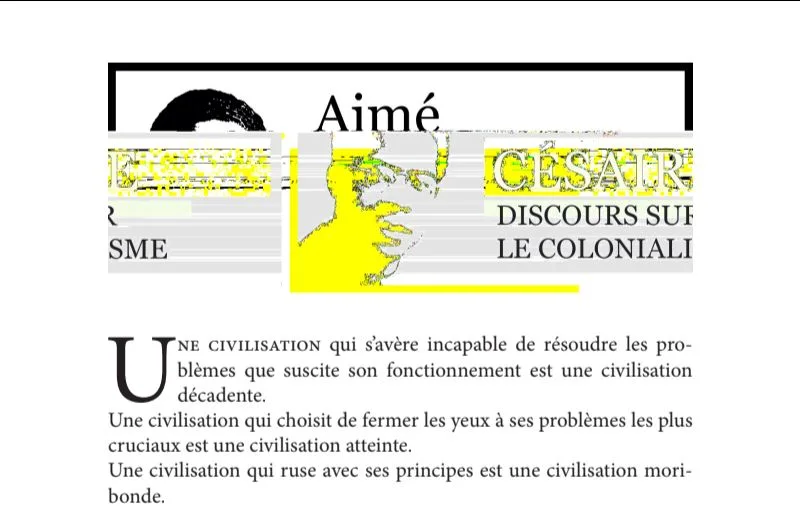 DISCOURS SUR LE COLONIALISME